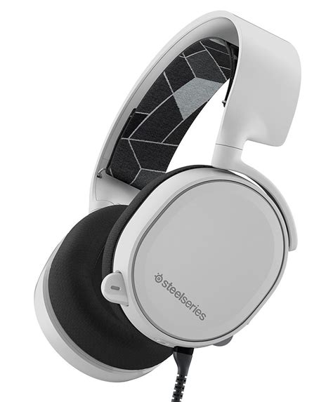 SteelSeries Arctis 3 White Wired Virtual 7.1 Gaming Headset - Wootware