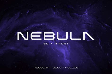 Nebula Futuristic Font