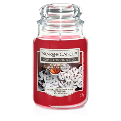 Yankee Candle Large Jar Reindeer Treats 538G - Tesco Groceries