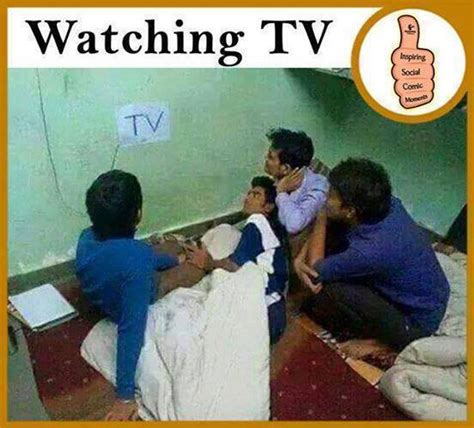 Watching TV - Funny Images & Photos