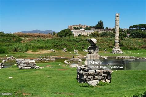 Ruins Of Temple Of Artemis Or Artemision Also Known As Temple Of Diana ...