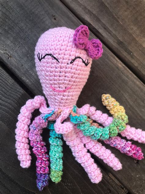 A personal favorite from my Etsy shop https://www.etsy.com/listing/519975330/crochet-octopus ...