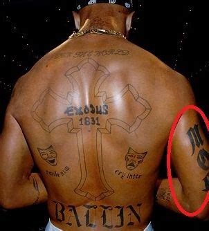 Tupac Shakur’s 21 Tattoos Their Meanings – Body Art Guru | Tupac tattoo ...