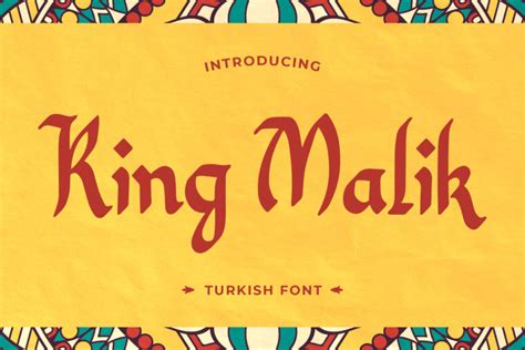 King Malik - Turkish Font | Typefactory.co