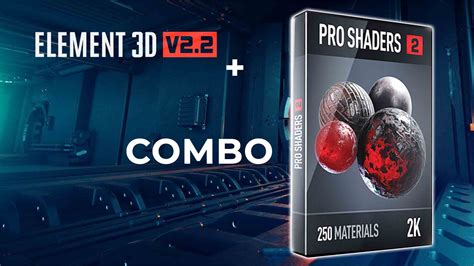 Video Copilot - Pro Shaders 2 & Element 3D - Free Download VFX Projects (Official VFXDownload)