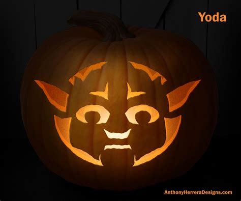 Star Wars Pumpkin Carving Templates — Anthony Herrera Designs