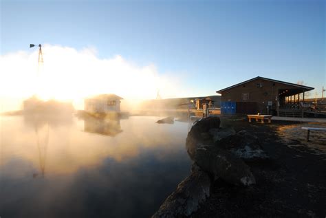 Crystal Crane Hot Springs - floating in Oregon