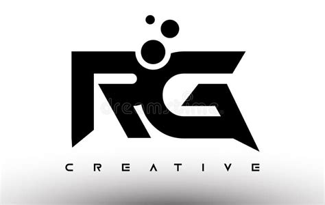 RG Elegant Letter Logo Design. RG Letter Icon with Creative Look Vector Stock Vector ...