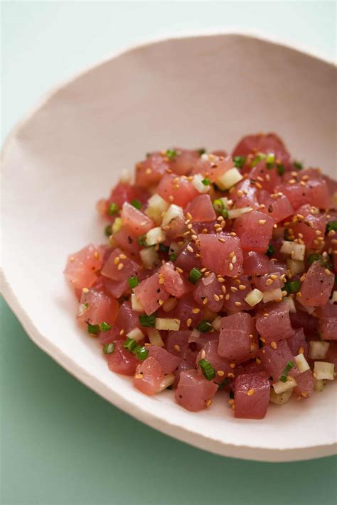 ahi tuna tartare