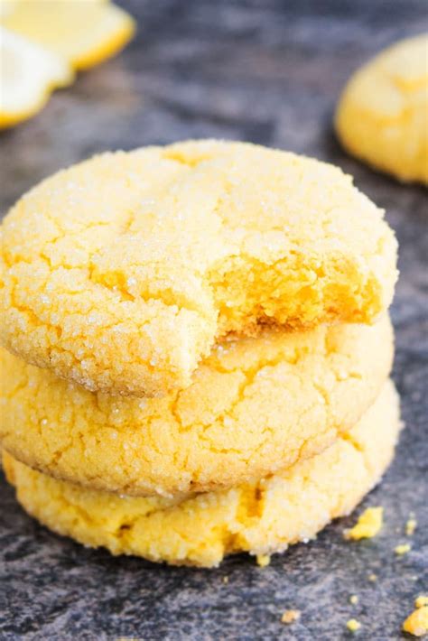 Easy Lemon Cookies {Soft + Chewy!} - CakeWhiz