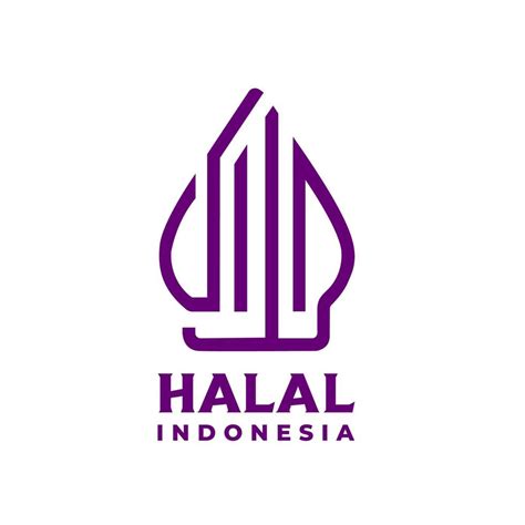 Indonesian Halal Logo 2022 7302992 Vector Art at Vecteezy