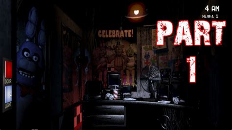 Five Nights at Freddy's Gameplay Walkthrough Part 1 - Screw this game (PC) - YouTube