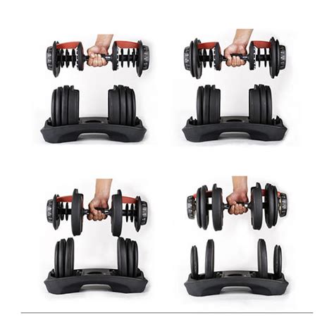 Adjustable Dumbbell Set 90lbs/40kg Pair