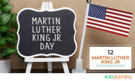 12 Martin Luther King Day Activities for Kids