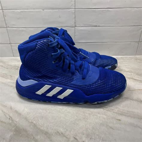 ADIDAS MENS SHOES Pro Bounce 2019 Basketball Sneakers 7.5 High Tops ...