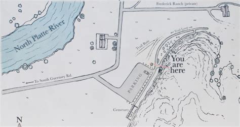 North Platte River Map Wyoming