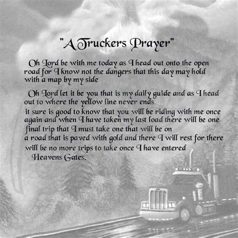 Pin on Truck drivers prayer