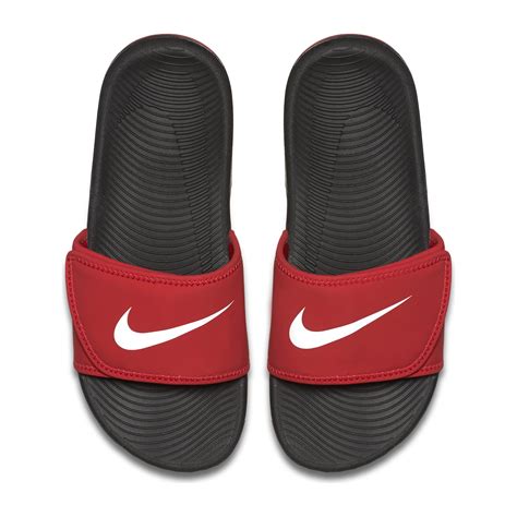 Nike Boy's Slide Kawa Adjust (GS/PS) University Red/White 6Y - Walmart.com