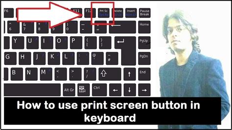 how to use print screen button | how to use print screen button in keyboard | prtsc key - YouTube