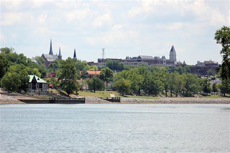 Clarksville Tennessee Skyline Photograph by Gary Baker