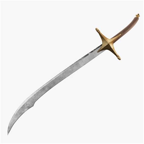 Free 3D Curve Sword Scimitar from Elden Ring - TurboSquid 1998746