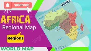 Africa Regions Map, Regions Of Africa, 48% OFF