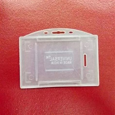 Plain Plastic ID Card Holder at Rs 3.5/piece in New Delhi | ID: 20169133430