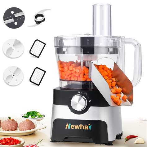 Newhai 5 in 1 Commercial Vegetable Dicer Electric Vegetable Slicer Shredder Spring Onion Circle ...