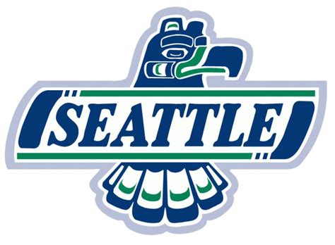 Seattle Thunderbirds Logo | Hockey logos, Seattle sports, Seattle