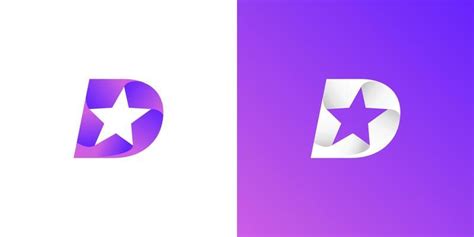 D Star Logo Vector Art, Icons, and Graphics for Free Download