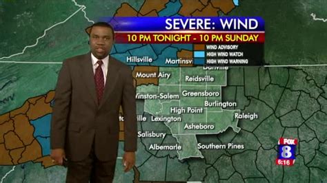 Windy weather expected for the Piedmont | myfox8.com