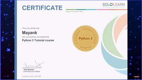 Free Python Certification online 2019 - Python Ninja boot camp