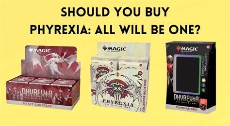 Should You Buy Phyrexia: All Will Be One? - Card Game Base