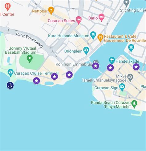 Curacao Cruise Port Map | pedalgoa.com/cruise - Google My Maps