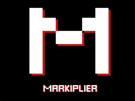 White and Red Markiplier Logo by Creepypasta81691 on DeviantArt