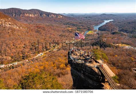 28 Overlooking Chimney Rock Lake Lure Images, Stock Photos & Vectors ...