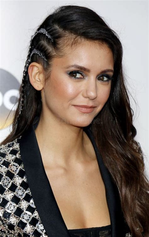 Actress Nina Dobrev editorial stock photo. Image of dancer - 135831188