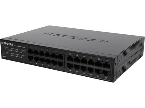 NETGEAR 24-Port Gigabit Ethernet Switch, Rackmount - Newegg.com