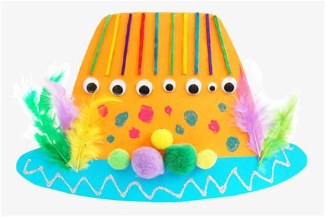 Easy Paper Hats | Kids' Crafts | Fun Craft Ideas | FirstPalette.com