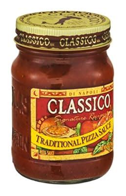 Classico GLUTEN FREE Traditional PIZZA SAUCE 14oz (12 pack)