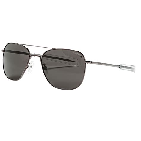 Randolph Aviator 58mm Sunglasses - Polarized, Glass Lenses 6916A - Save 52%