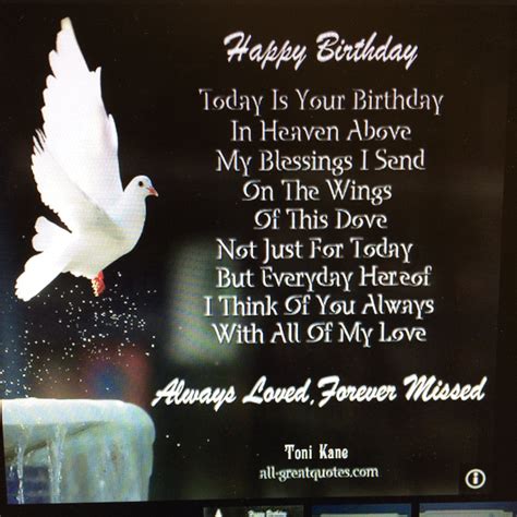 Happy Birthday in Heaven!!! | Birthday in heaven, Birthday in heaven quotes, Birthday in heaven poem