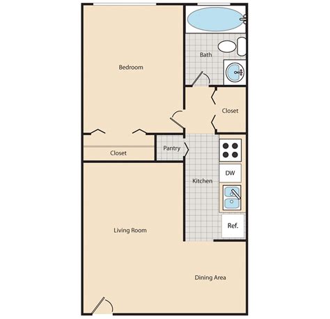 Apartment Floor Plans and Layouts| Meridian Garden Apartments