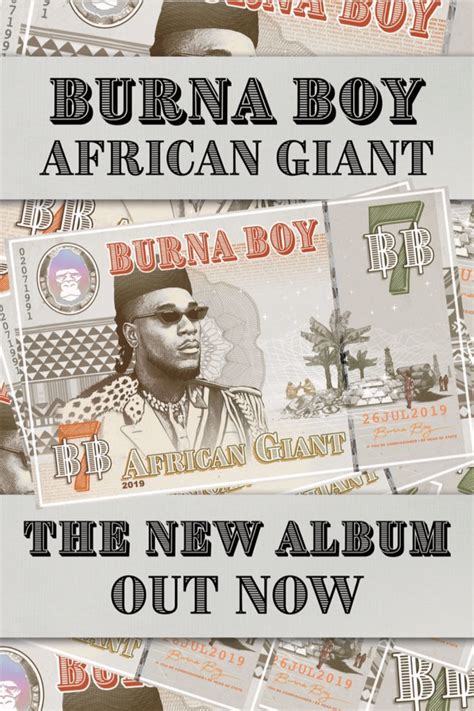 Burna Boy - African Giant on Behance