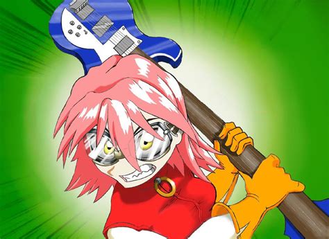 FLCL Haruko Haruhara by CamT on DeviantArt