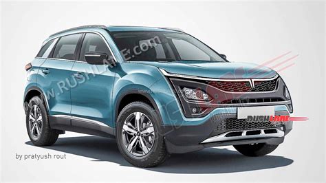 2023 Tata Harrier Facelift SUV With New Design Language - Render