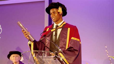 Marcus Rashford MBE receives Honorary Degree | Manchester United