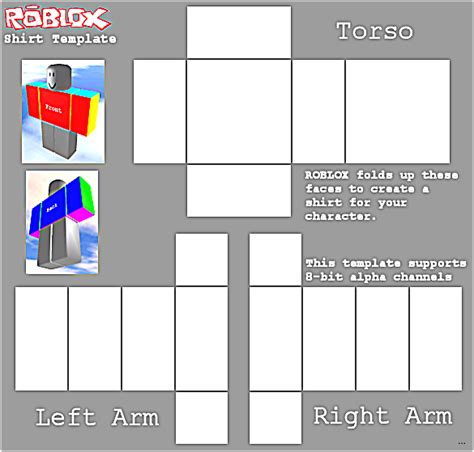 Transparent Roblox Shirt Templat | merrychristmaswishes.info