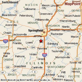 Chatham, Illinois Area Map & More