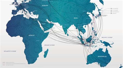 The Timetablist: Garuda Indonesia: The International Routes, 2016